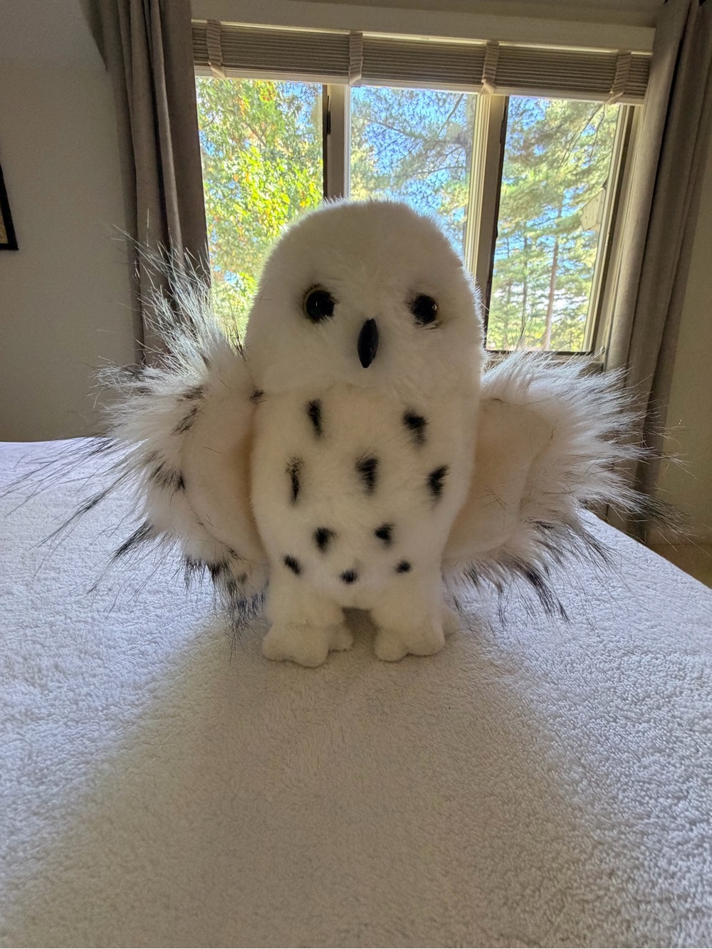 Douglas Snowy Owl Plush – Harry Potter Hedwig Style
